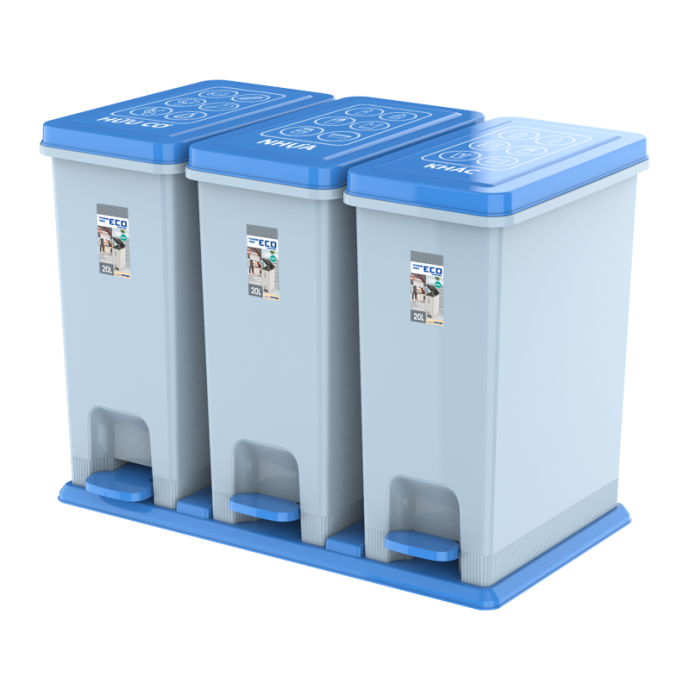 Thùng Rác Eco Bộ 3 No.0953/3