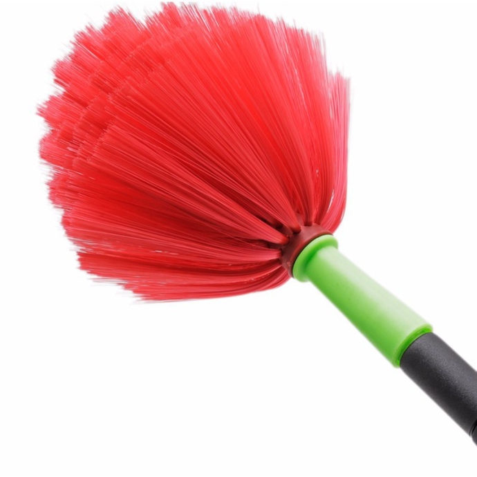 Cây lau mạng nhện lông gà cán bằng tre