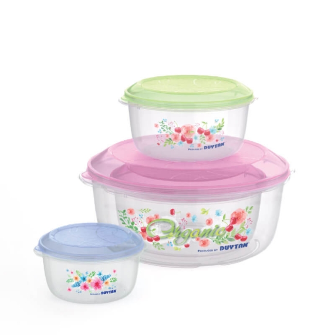 Thố Tròn Bộ 4 - 350/800/1400/3000ml No.970/No.971/No.972/No.973